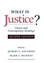 Cover: What is Justice? - Oxford University Press Inc