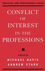 Cover: Conflict of Interest in the Professions - Oxford University Press