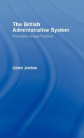 Cover: The British Administrative System - Routledge