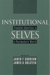 Enlarge image Cover: Institutional Selves - Oxford University Press Inc