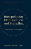 Cover: Interpolation, Identification, and Sampling - Oxford University Press
