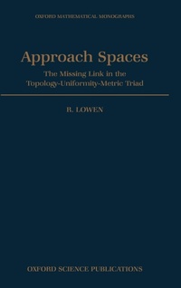 Abbildung von: Approach Spaces - Clarendon Press