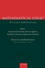 Cover: Mathematical Logic: Part 1 - Oxford University Press