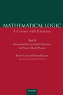 Cover: Mathematical Logic: Part 2 - Oxford University Press