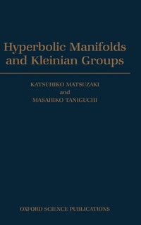 Abbildung von: Hyperbolic Manifolds and Kleinian Groups - Clarendon Press