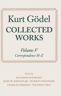 Cover: Kurt Goedel: Collected Works: Volume V - Oxford University Press