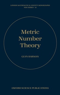 Abbildung von: Metric Number Theory - Oxford University Press