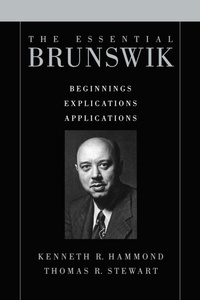 Enlarge image Cover: The Essential Brunswik - Oxford University Press