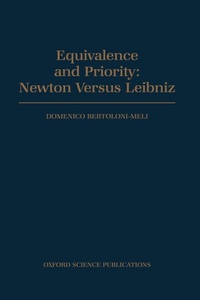 Abbildung von: Equivalence and Priority: Newton versus Leibniz - Clarendon Press