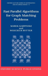 Enlarge image Cover: Fast Parallel Algorithms for Graph Matching Problems - Clarendon Press