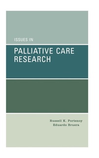 Enlarge image Cover: Issues in Palliative Care Research - Oxford University Press Inc