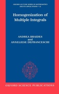 Cover: Homogenization of Multiple Integrals - Oxford University Press