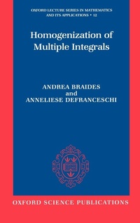 Abbildung von: Homogenization of Multiple Integrals - Oxford University Press