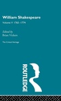 Cover: William Shakespeare - Routledge