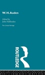 Cover: W.H. Auden - Routledge