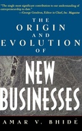 Cover: The Origins and Evolution of New Businesses - Oxford University Press Inc