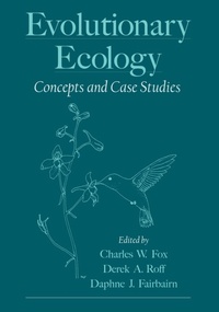 Enlarge image Cover: Evolutionary Ecology - Oxford University Press Inc