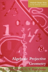Abbildung von: Algebraic Projective Geometry - Oxford University Press
