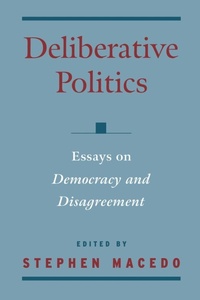 Enlarge image Cover: Deliberative Politics - Oxford University Press Inc
