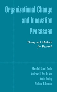 Enlarge image Cover: Organizational Change and Innovation Processes - Oxford University Press Inc