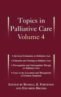 Cover: Topics in Palliative Care, Volume 4 - Oxford University Press Inc