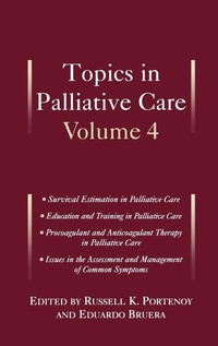 Enlarge image Cover: Topics in Palliative Care, Volume 4 - Oxford University Press Inc