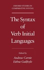 Cover: The Syntax of Verb Initial Languages - Oxford University Press Inc