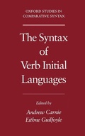 Cover: The Syntax of Verb Initial Languages - Oxford University Press Inc
