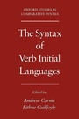 Cover: The Syntax of Verb Initial Languages - Oxford University Press Inc