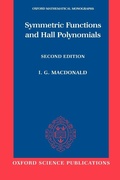 Cover: Symmetric Functions and Hall Polynomials - Clarendon Press