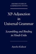 Cover: Xp-Adjunction in Universal Grammar - Oxford University Press Inc