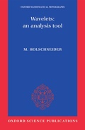 Cover: Wavelets: An Analysis Tool - Clarendon Press
