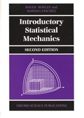 Cover: Introductory Statistical Mechanics - Oxford University Press