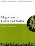 Cover: Magnetism in Condensed Matter - Oxford University Press