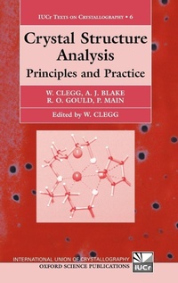Enlarge image Cover: Crystal Structure Analysis - Oxford University Press