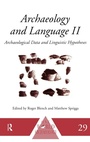 Cover: Archaeology and Language II - Routledge