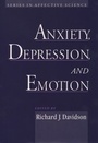 Cover: Anxiety, Depression, and Emotion - Oxford University Press Inc