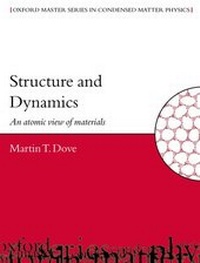 Enlarge image Cover: Structure and Dynamics - Oxford University Press