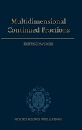 Cover: Multidimensional Continued Fractions - Oxford University Press
