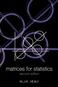 Cover: Matrices for Statistics - Oxford University Press