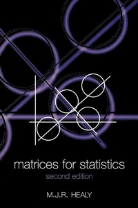 Enlarge image Cover: Matrices for Statistics - Oxford University Press