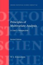 Cover: Principles of Multivariate Analysis - Oxford University Press