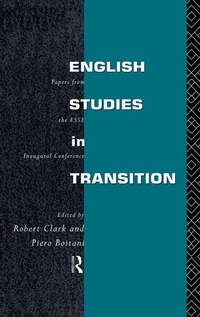 Enlarge image Cover: English Studies in Transition - Routledge