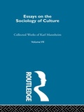 Cover: Essays on the Sociology of Culture - Routledge