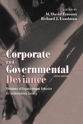 Cover: Corporate and Governmental Deviance - Oxford University Press Inc
