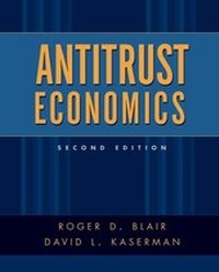 Enlarge image Cover: Antitrust Economics - Oxford University Press Inc