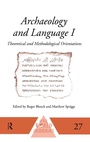 Cover: Archaeology and Language I - Routledge