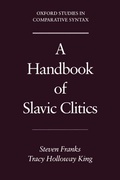 Cover: A Handbook of Slavic Clitics - Oxford University Press Inc