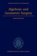 Cover: Algebraic and Geometric Surgery - Oxford University Press