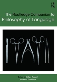 Enlarge image Cover: Routledge Companion to Philosophy of Language - Routledge